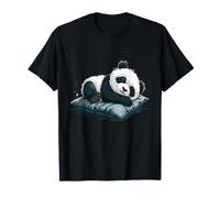 Sleeping Panda Bear Napping Cup Drawing Sleepy Panda Bear T-Shirt
