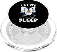 Sleeping Penguin Need More Sleep Let Me Sleep PopSockets PopGrip for MagSafe