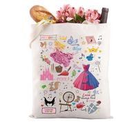 Sleeping Princess Tote Bag Movie Fairy Tale Gift Magical Kingdom Gift Movie Fans Shopping Bag (Love will always find a way tote bag 3uk)