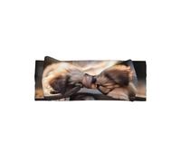 Sleeping PuppiesBow headband, patterned baby bow hair accessory, suitable for newborns, infants, and everyday wear