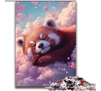 Sleeping Red Panda 2000 Pieces Jigsaw Puzzles For Teens And Adults, Educational Games Home Decoration Birthday Present, Gifts, Wall Art (70x100cm)