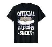 Sleeping Rhino Official Napping Rhinos Kids Boys Girls Women T-Shirt