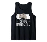 Sleeping Rhino Official Napping Rhinos Tank Top