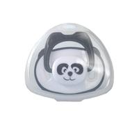 Sleeping Round Nipple Soother - Round Cartoon Soother | Silicone Soother with Holder Case for Offices, Travelling, Trip, Out-Door, Camping