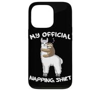 Sleeping Sloth Alpaca Llama Pyjamas My Official Napping Case for iPhone 13 Pro