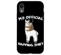 Sleeping Sloth Alpaca Llama Pyjamas My Official Napping Case for iPhone XR