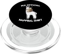 Sleeping Sloth Alpaca Llama Pyjamas My Official Napping PopSockets PopGrip for MagSafe