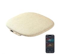 Sleeping Speaker Under Pillow, Portable Pillow Speaker with White Noise Timer, Sleep Headphones for Deep Sleeping, for Side Sleepers and Deep Sleep (Beige 1 pcs)
