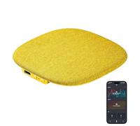 Sleeping Speaker Under Pillow, Portable Pillow Speaker with White Noise Timer, Sleep Headphones for Deep Sleeping, for Side Sleepers and Deep Sleep (Yellow 1 pcs)