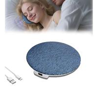 Sleeping Speaker Under Pillow, Private Bone Conduction Audio, Ultra Thin Pillow Speaker for Deep Sleeping, Mini Portable Wireless Bluetooth Sleep Pillow for Side Sleeper (Blue-1pc)