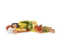 Sleeping St Joseph Statue, 21cm Religious S-aint Joseph Statue, Resin S-aint Joseph Figure, S-aint Joseph Sculpture Jesus Statue, Catholic St Joseph Statue for Bedroom Living Room Car Home Decoration