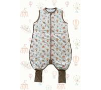 Sleeping Stars Owls - Toddler Sleeping Suit 1.0 TOG in Mid Blue | Size: 2-3 Years Sleeping Stars Mid Blue 2-3 Years