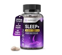 Sleeping Tablets with Valerian Root, L-theanine, Motherwort, Magnesium, Ashwagandha & Vitamin B6 - Advanced Sleep Support with Natural Herbal Ingredients for Kids and Adults - 60 Tablets