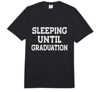 Sleeping Until Graduation Comfort Colors Adult Heavyweight T-Shirt
