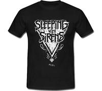 Sleeping with Sirens Feel Men T Shirt Black
