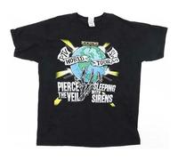 Sleeping with Sirens Mens Tour Mens T Shirt 100% Cotton Black 3XL