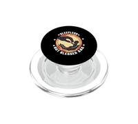 Sleepless But Blessed Dad Embrace PopSockets PopGrip for MagSafe