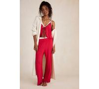 Sleepless Summer Pant Set by Intimately at Free People in Luxe Red Combo, Size: Large - female