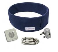 SleepPhones Effortless Bluetooth® Sleeping Headphones with Wireless Induction Charging (Medium, Nighttide Navy - Breeze Fabric)