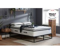 SleepSoul Space 2000 Pocket Memory Pillow Top Mattress, Superking