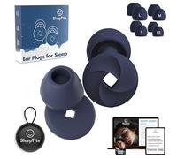 SleepTite Ear Plugs for Sleep - Multi-Purpose Noise Cancelling Earplugs, 33dB Sleep Earbuds Ear Plugs Noise Cancelling - Stylish Design for Effective Noise Reduction (Twilight Blue)