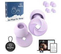 SleepTite Ear Plugs for Sleep - Multi-Purpose Noise Cancelling Earplugs, 33dB Sleep Earbuds Ear Plugs Noise Cancelling - Stylish Design for Effective Noise Reduction (Dreamy Lavender)