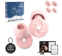 SleepTite Ear Plugs for Sleep - Multi-Purpose Noise Cancelling Earplugs, 33dB Sleep Earbuds Ear Plugs Noise Cancelling - Stylish Design for Effective Noise Reduction (Sundown Pink)