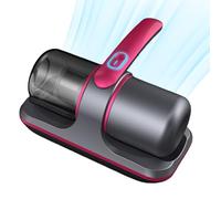 Sleepvac Isterilize, Sleep Handheld Vacuum By Isterilize, Sleepvac Uv Handheld, Puresleepy Pro Bed Vacuum, Pure Sleepy Vibrate 8,000 Times Per Minute (Grey Red)