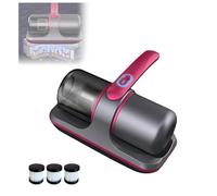 Sleepvac Uv Handheld Vacuum By Isterilize, Puresleepy Vacuum, Pure Sleepy Bed Vacuum, Bed Vacuum Cleaner Mattress Vacuum, Handheld Deep Mattress Vacuum Cleaner, Bed Cordless Vacuum Cleaner (Red)