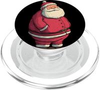 Sleepwalking Santa Claus Costume for Funny Christmas PopSockets PopGrip for MagSafe