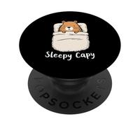 Sleepy Capybara PopSockets Adhesive PopGrip