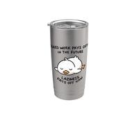 Sleepy Duck Diligence Future Unwind Now Stainless Steel Insulated Tumbler