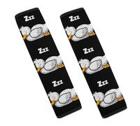 Sleepy Duck Funny Car Seat Belt Pads Soft Shoulder Seatbelt Pads Protector Car Interior Accessories