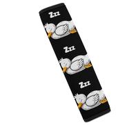 Sleepy Duck Funny Car Seat Belt Pads Soft Shoulder Seatbelt Pads Protector Car Interior Accessories