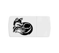 'Sleepy Fox' Pill Box with Tablet Splitter (PI00033831)