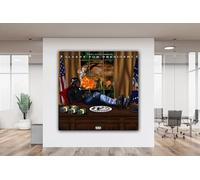 Sleepy Hallow - Sleepy Hallow Presents Sleepy For President - Canvas Wall | Art Picture Print Modern Family Bedroom Decor Canvas (20 X 30 CM)
