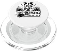 Sleepy Hollow Dead And Breakfast Please Book A Head PopSockets PopGrip for MagSafe