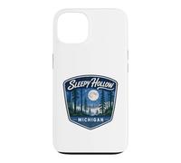 Sleepy Hollow Michigan Moon Forest Night Nature Outdoors Case for iPhone 13