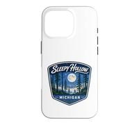 Sleepy Hollow Michigan Moon Forest Night Nature Outdoors Case for iPhone 16 Pro