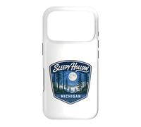 Sleepy Hollow Michigan Moon Forest Night Nature Outdoors Case for iPhone 17 Pro