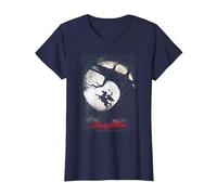 Sleepy Hollow Poster T-Shirt, Women, Navy Blue, Medium
