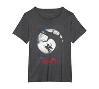 Sleepy Hollow Poster T-Shirt, Women's Plus, Dark Heather Grey, 6X
