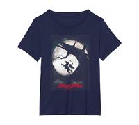 Sleepy Hollow Poster T-Shirt, Women's Plus, Navy Blue, 4X