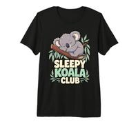 Sleepy Koala Club Animal Premium T-Shirt