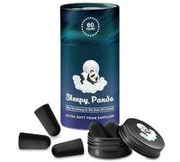 Sleepy Panda Foam Ear Plugs - 60 Pairs (Black Eclipse) - Ultra Soft Hypoallergenic Foam - 38dB SNR - Noise Cancelling Ear Plugs for Sleep, Travel and Noise Protection