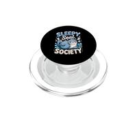 Sleepy Seal Society Lion Ocean PopSockets PopGrip for MagSafe