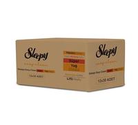 Sleepy Super Degreaser Grease Remover Cleaning Wipes 30 Count Packs - Foaming Formula with White Vinegar, Baking Soda & Citric Acid - Heavy Duty (12 x 30 pcs, Super Degreaser)