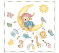 Sleepy Teddy Bear Napkin (Pack of 20)