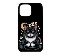 Sleepy Tuxedo Cat Nap Time Case for iPhone 13 Pro Max