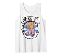 Sleepybara Cute Capybara Tank Top